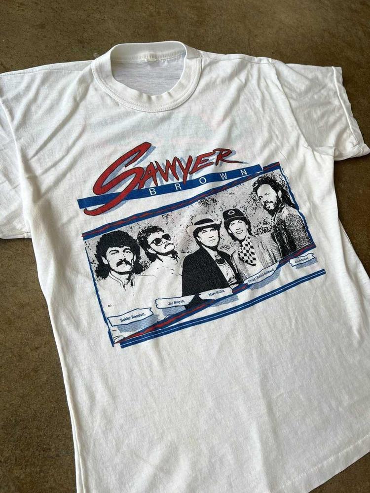 VIntage Sawyer Brown Band Members Shirt Unisex Concert S to 5XL BO726 Unisex T-Shirt XL