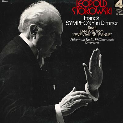 LP Record LEOPOLD STOKOWSKI FRANCK HILVERSU  Symphony In D Minor GT9151 London Records 1977 Japan Classical Used