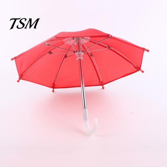 Home Decor Doll Umbrella Cute Decorative Solid Color Dollhouse Household Supplies Open Close Decoration Daily Use
