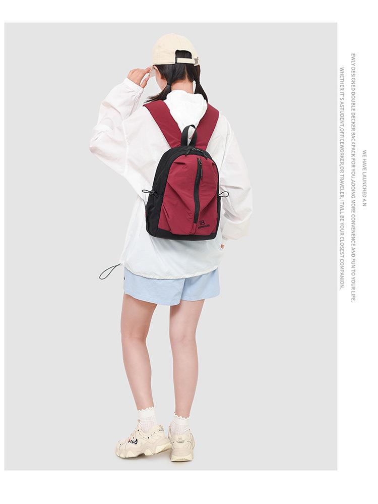 Unisex Lightweight Water-Repellent Large Capacity Backpack for Casual, Sports, and Travel