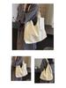 2024 Retro High-End Women's Tote: Fashionable, Simple, Large Capacity Shoulder Bag for Work and Commute