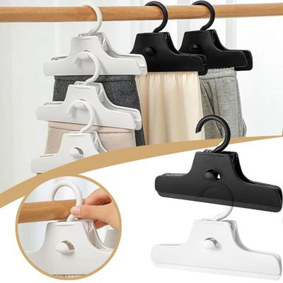 Drehbar Stapelbar Nichtmarkierend Hosenclip Platzsparend Haken Haushalt Tragbar Multifunktional Anti-Rutsch Lagerregal Haken