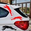 Car Sticker Black Panther Car Sticker Set Waterproof Decal for Vehicle Body, Window & Bumper Racing Style Decoration Decals