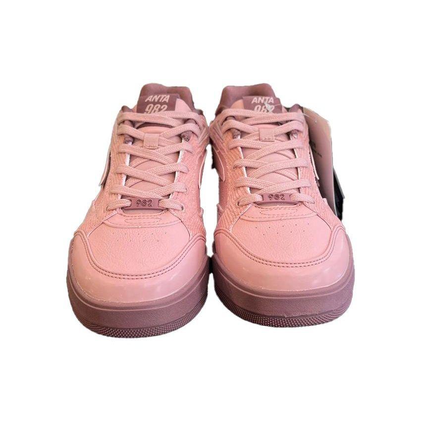 Anta Comfortable Versatile Wear-Resistant Breathable Low-Top Sneakers Women Sneakers Pink 122348067-6
