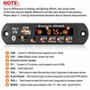 1 Set Mp3 Player Auto Wireless Dc 12V Bluetooth 5.0 Placă Decodor Mp3 Wav Player Muzică Acasă Diy Card Tf Aux Usb Radio Fm Pentru Boxă