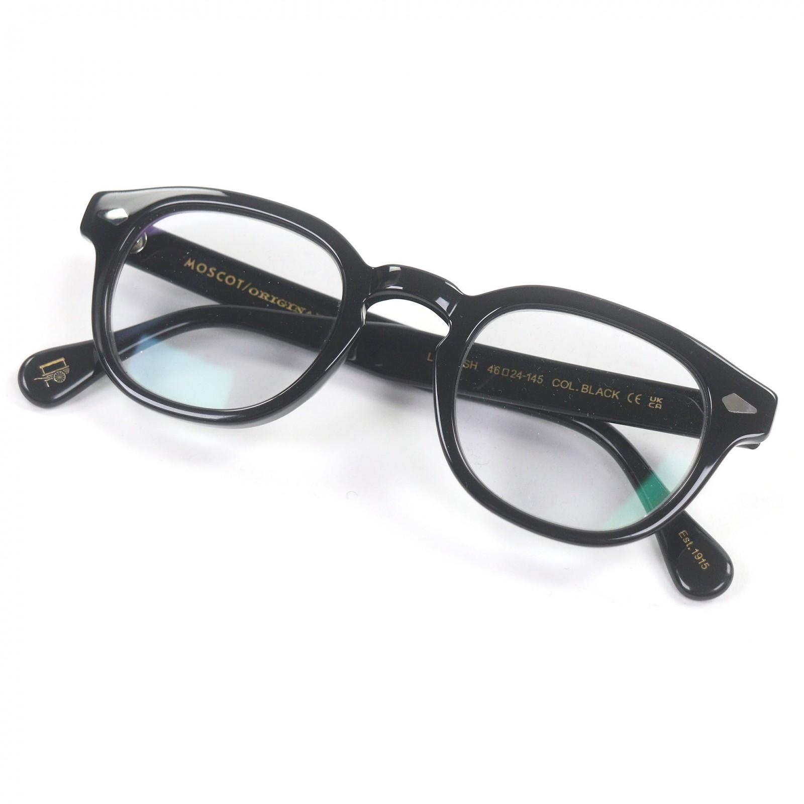 

Great MOSCOT Glasses LEMTOSH Wellington Frame black mens Used