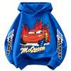 2026 Car Fun Printed McQueen Kids Boys Girls Hooded Sweatshirt Fall Winter Casual Warm Student Hoodie
