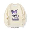 Girls Crewneck Sweatshirt My Melody Sario Cute Hoodie Clothes Kawaii Girls Kuromi Sweatshirt Spring Autumn Sweatshirt Child Tops
