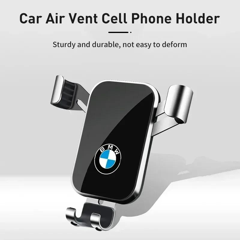 -Gravitační držák na telefon do auta na výdech klimatizace GPS držák Mobilní stojánek Pro BMW řady 1 2 3 4 5 7 X1 X2 X3 X4 X5 X6 X7 M1 M2 M3 M4 M5 M6