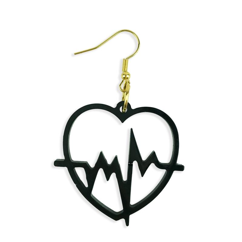 Epoxy Love Heart Mold Silicone Earrings Mold Handmade Fashion Jewelry Molds for Resin Jewelry Making Pendant Crafts
