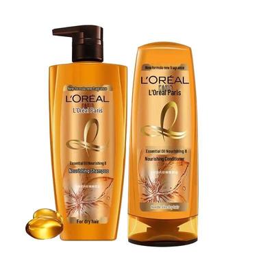 L'Oréal Smooth Hair Oil Nourishing Shampoo & Conditioner Set