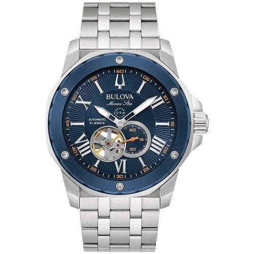 Bulova Analog 98a302, Silver, Bracelet, Silver, Standard, Bracelet