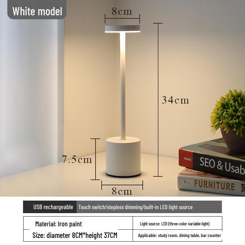 Portable Multifunctional Lamp: Camping, Bedroom, Terrace, Restaurant, Bar, Study, Night Light