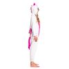 Damen Schlafanzug Overall Kigurumi Onesie Kostüm Einhorn Rosa 145-155 cm S