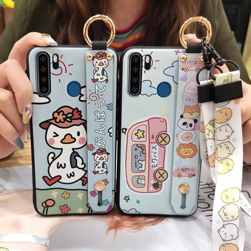 Shockproof Silicone Phone Case For Blackview A80 Pro Anti-knock Back Cover Dirt-resistant Phone Holder Waterproof Ring