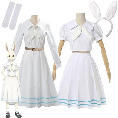 Anime Cos BEASTARS Haru Rabbit Short Sleeve with Long Sleeved Cosplay Halloween Christmas Party Sets Uniform Costumes New