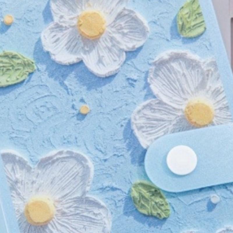 100 Pockets Cash Budget Planner Book 50 Sheets Sleeves Flower Wealth Album,A6 Postcards Organizer Portefeuille Budget Enveloppes
