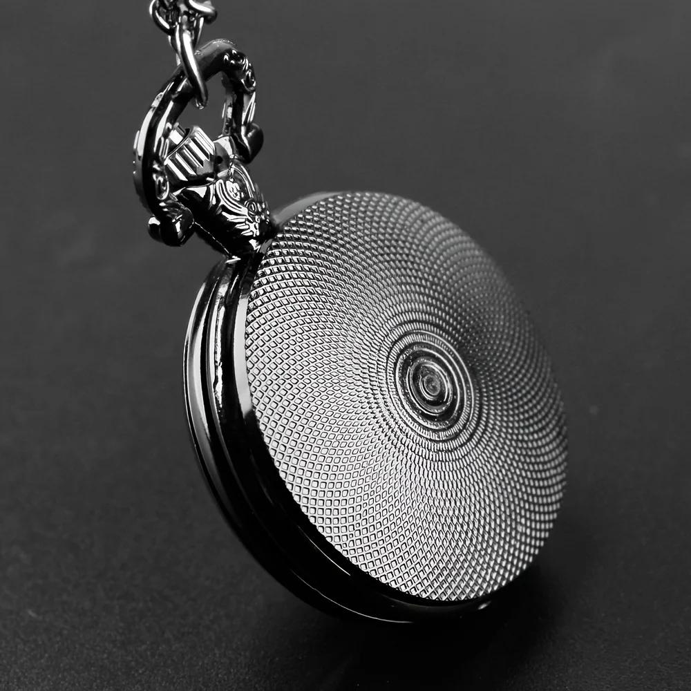Mini Vintage Cool Pocket Watch Two Dragons Elegant Exquisite Clock With Necklace Chain Lovers Masculino Relogio Best Gift
