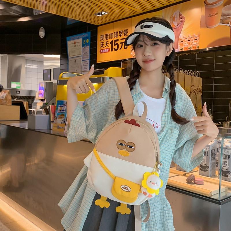 Crossbody Cartoon Chicken Bag Versatile Childrens Shoulder Bag School For