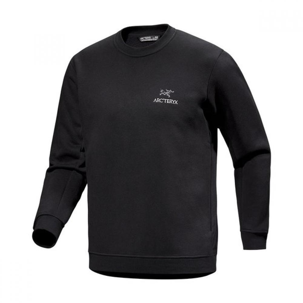 Arcteryx SS26 Emblem Fleece Crew Men S atqSm09787 DK STRATUS/2XL