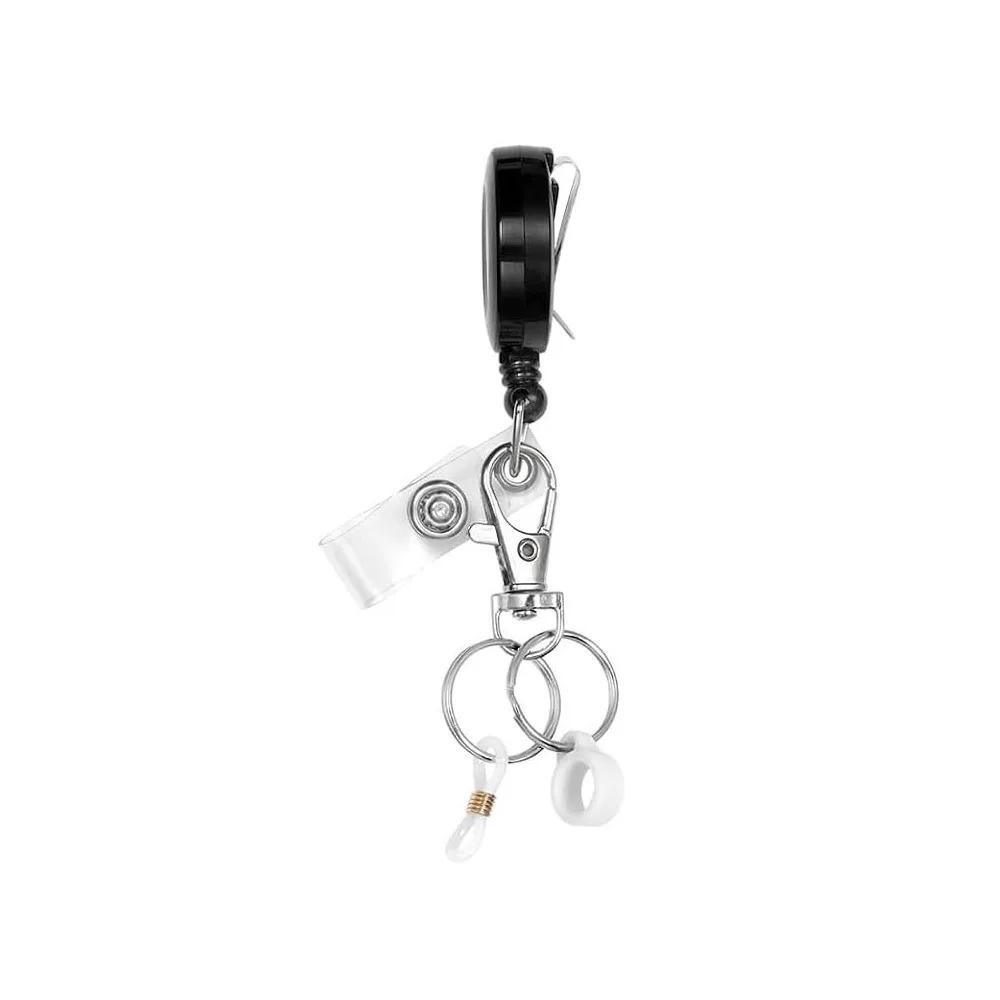 NEW Retractable Pen Holders Multi-functional Universal Pen Clips Badge Holders Gift