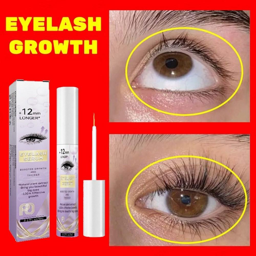 Brow Mascara Natural Eyelash Growth Serum 7 Days Fast Enhancer Long Thick Full Eyebrow Lift Eye Care Product Makeup, Buy 5 Get 5 Free