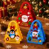 Santa Claus DIY Christmas Bag Non-woven Fabric Handmade Handbag Handicrafts Xmas Candy Bag Party