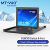 MT-VIKI 8-Port VGA KVM Switch with 17-inch LED Display