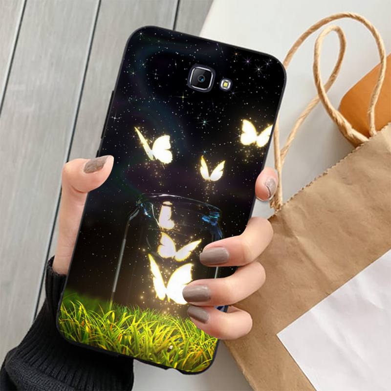 Cute Colorful Butterfly Phone Case for Samsung S20 lite S21 S10 S9 plus for Redmi Note8 9pro for Huawei Y6 cover
