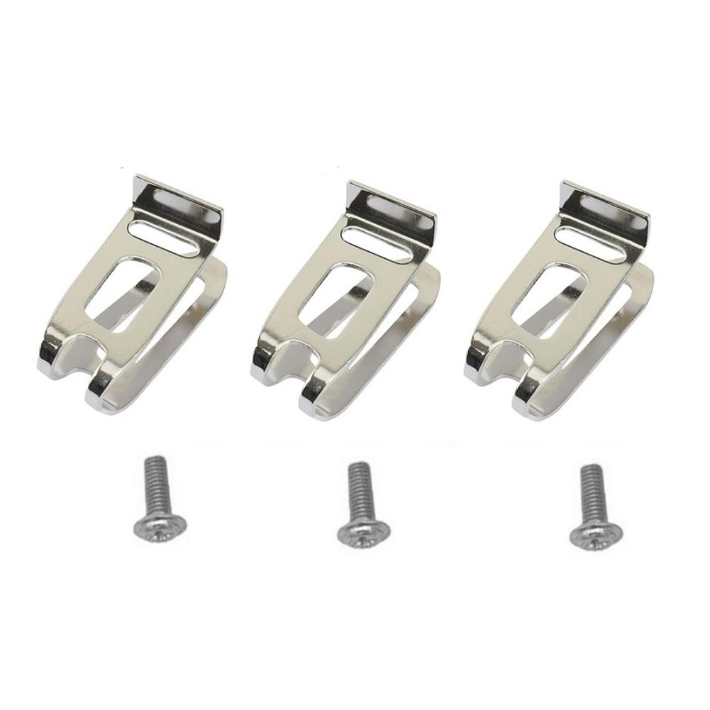 3 Stück Gürtelclip Haken für Makita 18V LXT Akku-Bohrmaschinen mit Schrauben für Bohrmaschinen Schlagschrauber Schraubenschlüssel Elektrowerkzeugzubehör