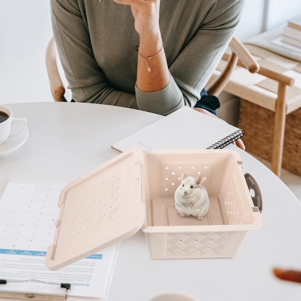 Box Hamster Transport Box Storage Bins Hamster Cage Guinea Pigs Cages Guinea Pig Case Bird Carrier Small Animal Carriers Hamster Carrier Case Rat