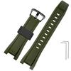 26*14mm Soft Rubber Watchband Replacement for Casio G SHOCK GST-B100/S300/410/210/W110/W100/S110/S100 Silicone Band Men Strap