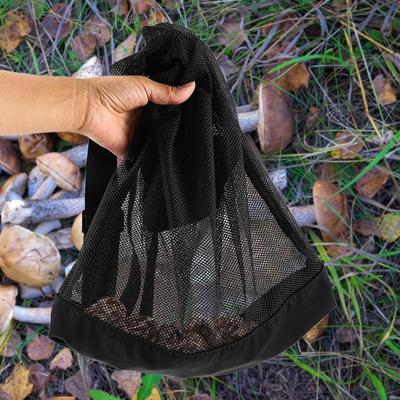 Netz Pilz Sammelbeutel Atmungsaktiv Ernte Schulter Nylon Gemüse Obst Pflücken