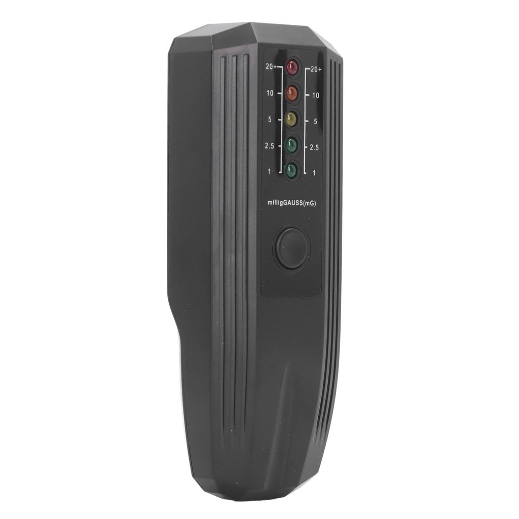 Electromotive Force EMF Tester Color LED Indicator Electromagnetic Radiation Detector Meter 50 60Hz Black