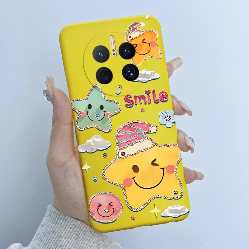 For Huawei Mate 50 Pro Phone Case DCO-AL00 DCO-LX9 Flower Girl 2025 Design Soft Silicone TPU Back Housing for Mate50 Pro Covers