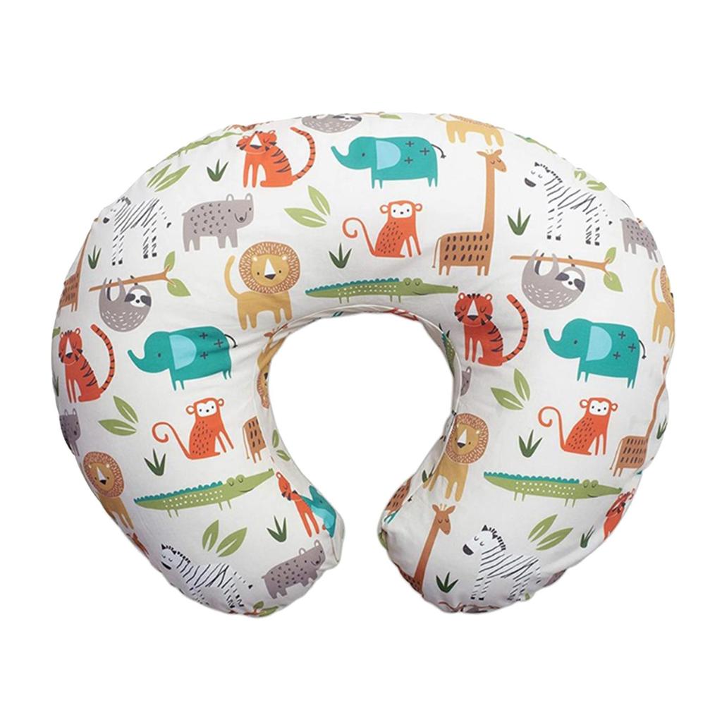 Cotton UShaped Feeding Pillow Cover for Newborn Breastfeeding Type A