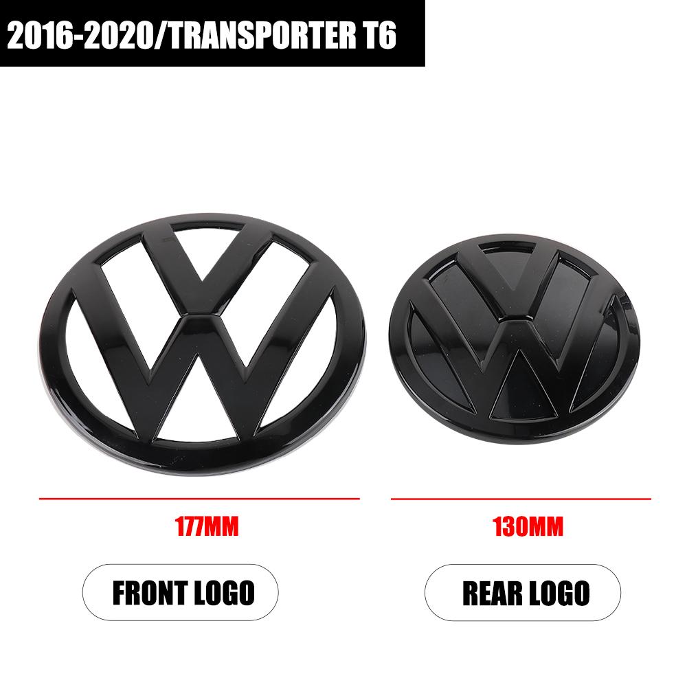 Pro VOLKSWAGEN VW Auto Přední Maska Znak Zadní Víko kufru Logo Samolepka Dekorace Pro Volkswagen Transporter T6 2016 2017 2018 20