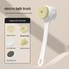 Digital Display Electric Bath Brush with Long Handle for Massage and Scrubbing