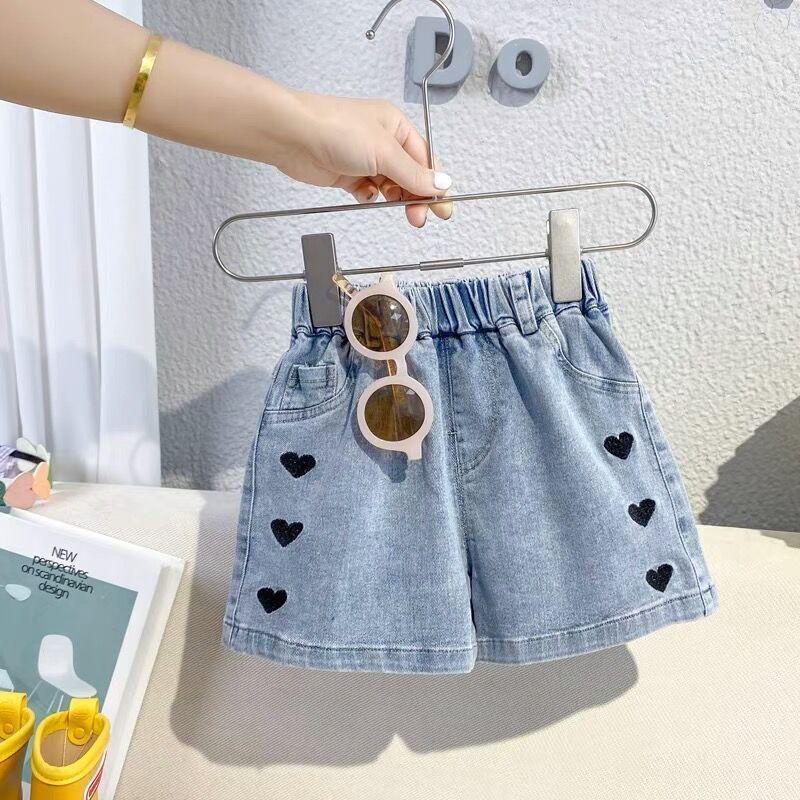 Nuovi arrivi: Pantaloncini di jeans sottili da bambina per l'estate – Disponibili nelle taglie M e L per bambini