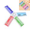 1pcs Multifunction Student Ruler Gift Calculators Cute Colorful Mini Portable Solar Energy Counters