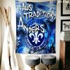 SV Darmstadt 98 Wall Tapestry Aesthetic Wall Hanging Printed Fabric Blanket Decorative Tapestries for Bedroom Living Room Home Decor