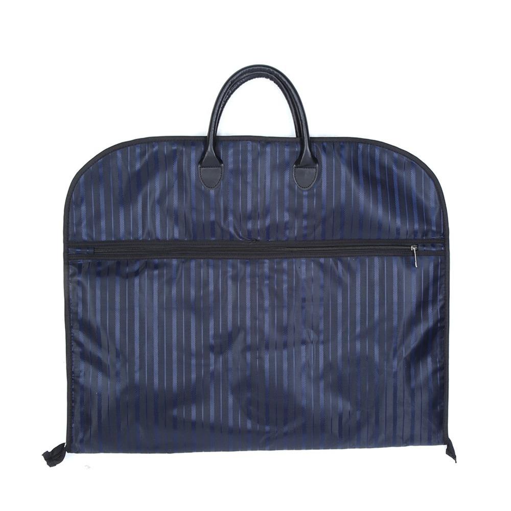 

Practical Waterproof Business Suit Bag Garment Hanging Clothes Protector Business Travel синій