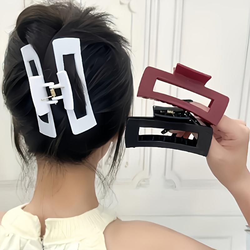 Zachte Siliconen Haarklem Haai - Sterke Antislip Grip, Haarpin/Hoofdband, Geschikt voor Dagelijks Gebruik, Sportschool, Formele Gelegenheden - Schadevrije Verwijdering