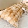 Soft Winter Pillow Cover Extended Double People  Pillow Comfortable Plush Long Pillowcase  Bedroom
