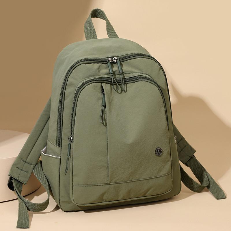 Backpack women's light new casual fashion simple Oxford cloth lightweight versatile backpack large capacity travel backpack