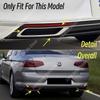 For Volkswagen Passat B8.5 2019 2020 2021 2022 2023 Rear Bumper Silver Plating Decorative Strip Spoiler Splitter BodyKits Tuning