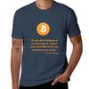 Bitcoin Quotes TShirt No Iron Casual Short Sleeve Top
