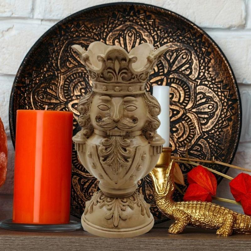 Christmas Nutcrackers Ornament Resin Nutcrackers Figure Holders Table Centerpieces Christmas Decorations Gift J0MC China Mainland