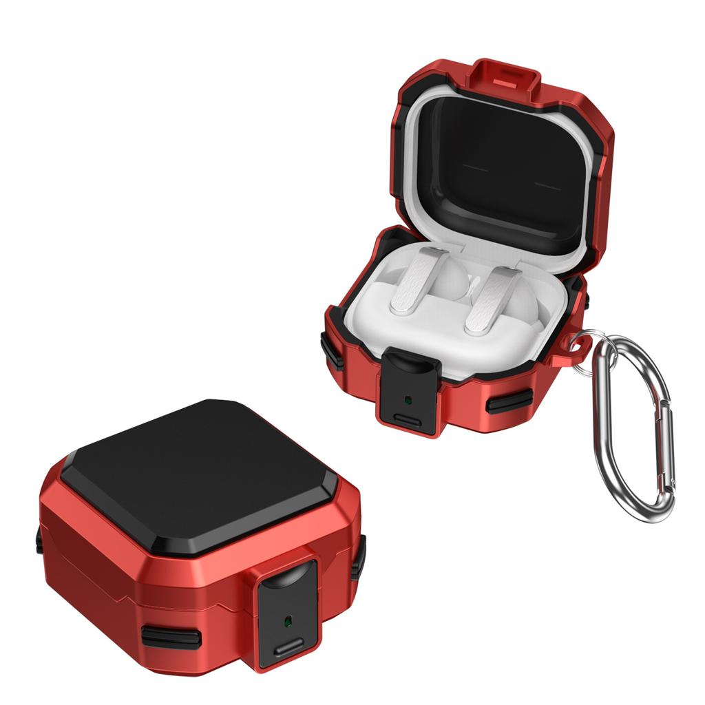 Applicable Galaxy Buds4 All-inclusive Anti-drop Earphone Cover Samsung Buds4pro Button Lock Bluetooth Earphone Case