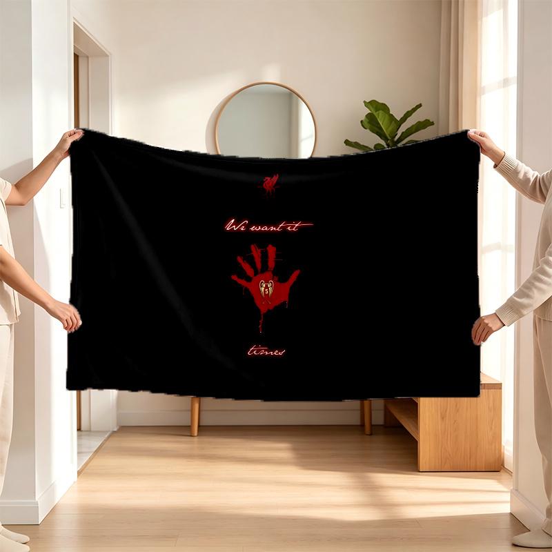 Liverpoolis (103) Flanelinis pledas – švelnus akcentas miegamajam ir svetainei bei jaukia namų dovana